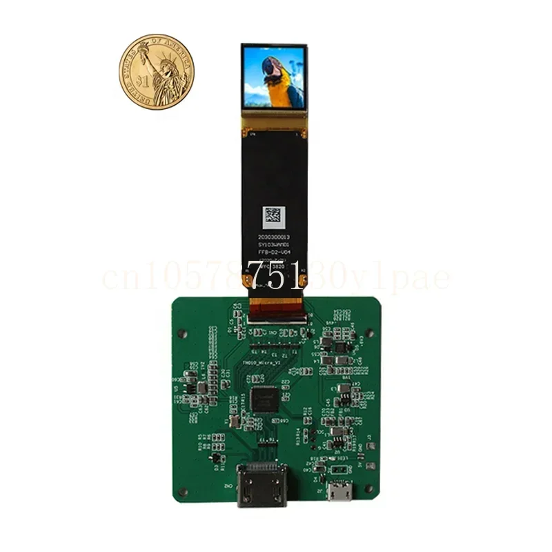 For 1.03 Inch 2560 X2560 1800nits Micro OLED Display Micro LED Display near Eye Display for Night Vision/Thermal Imaging