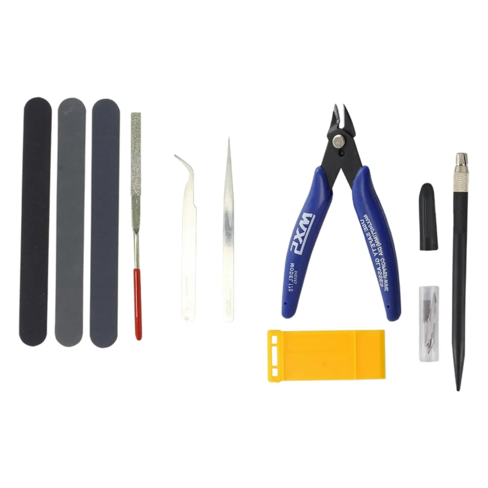 Modeler Basic Tools Kit Fixing W/ Plier Assembling Reusable for Building Kit