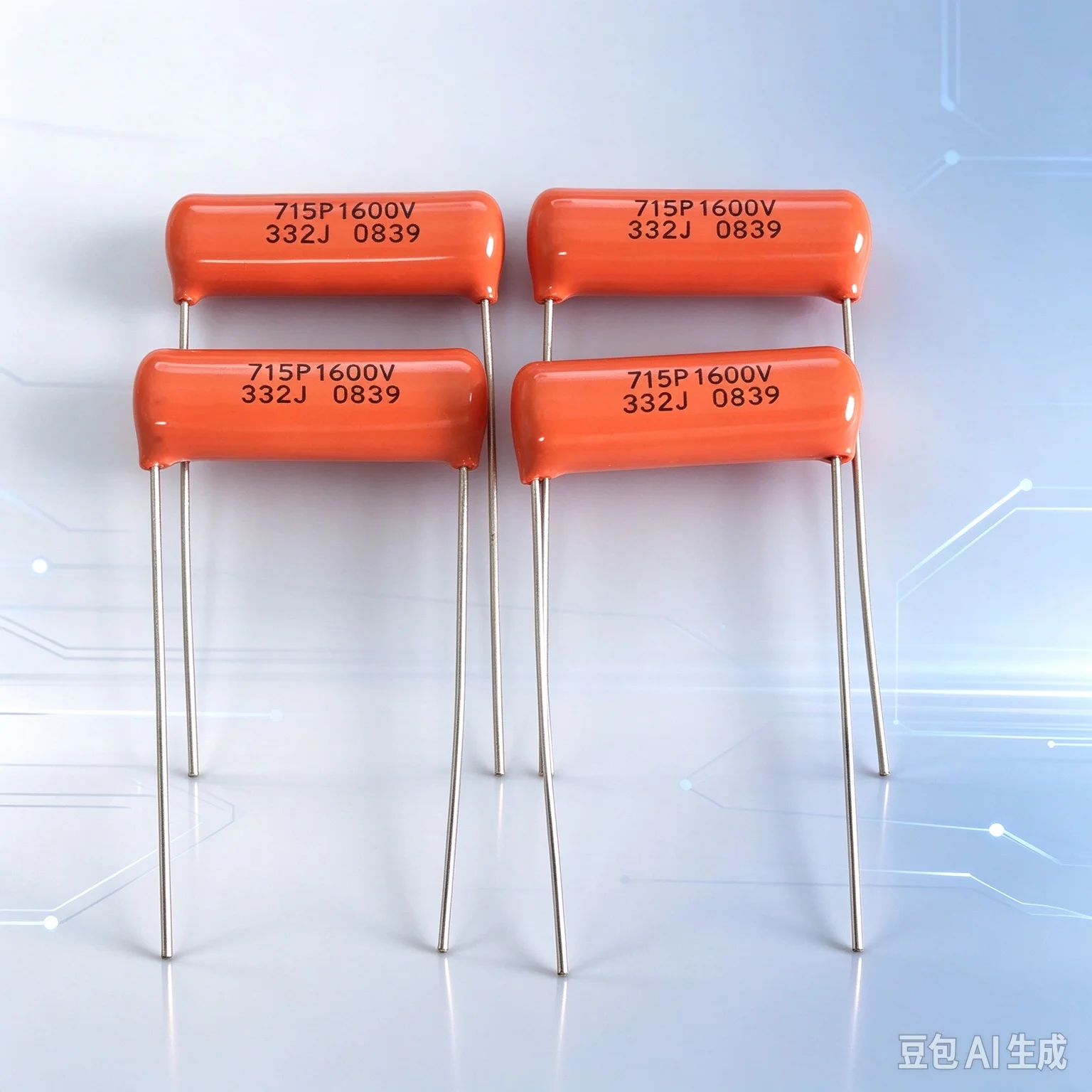 Genuine for SPRAGUE 715P 0.0033UF 1600VDC 3300PF Audio Coupling NP Capacitor   50pcs