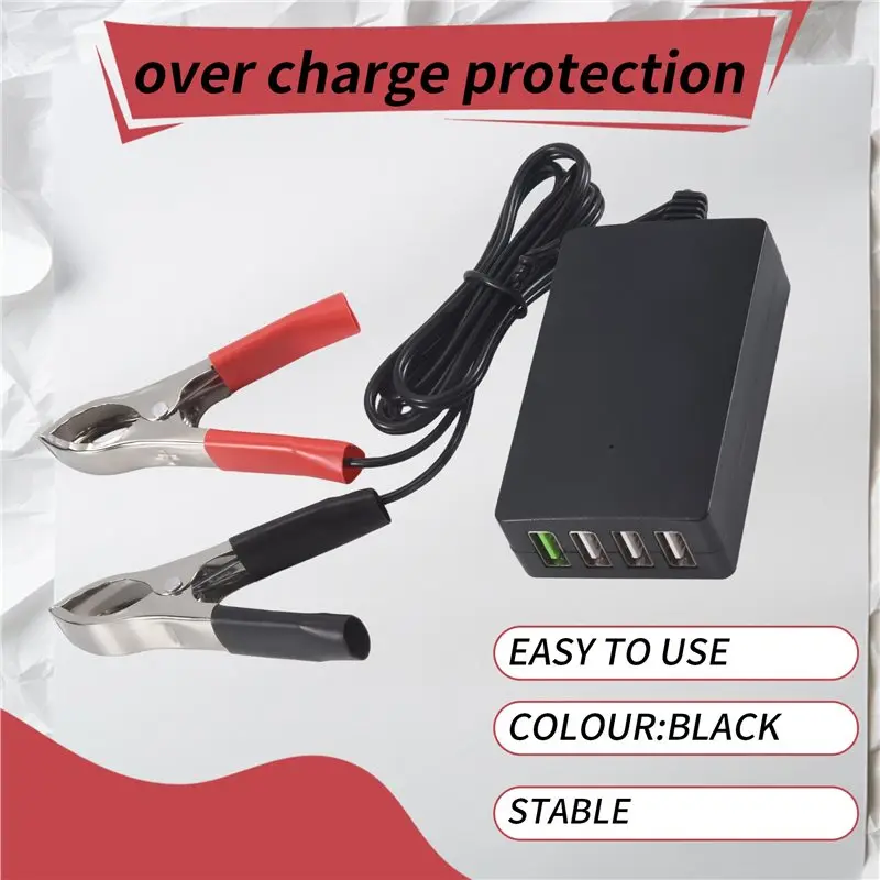 Superior-Portable DC Usb With Battery Clip For Other Smart Phone & Tablets