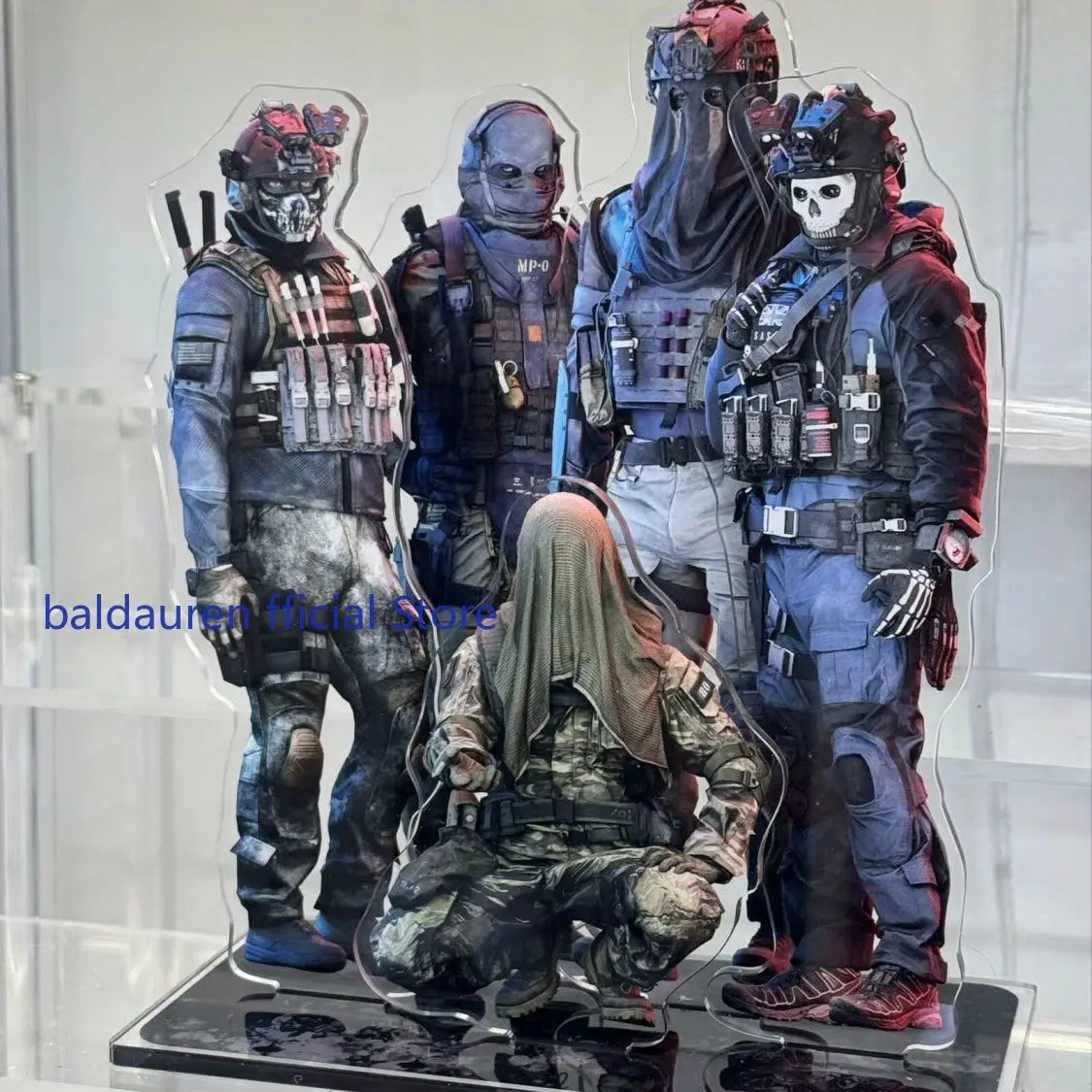 جديد أنيمي نداء الواجب كيغان نيكتو كونيغ شبح كروجر الشكل الاكريليك حامل نموذج مكتب عرض الدائمة المعارض هدية عيد ميلاد