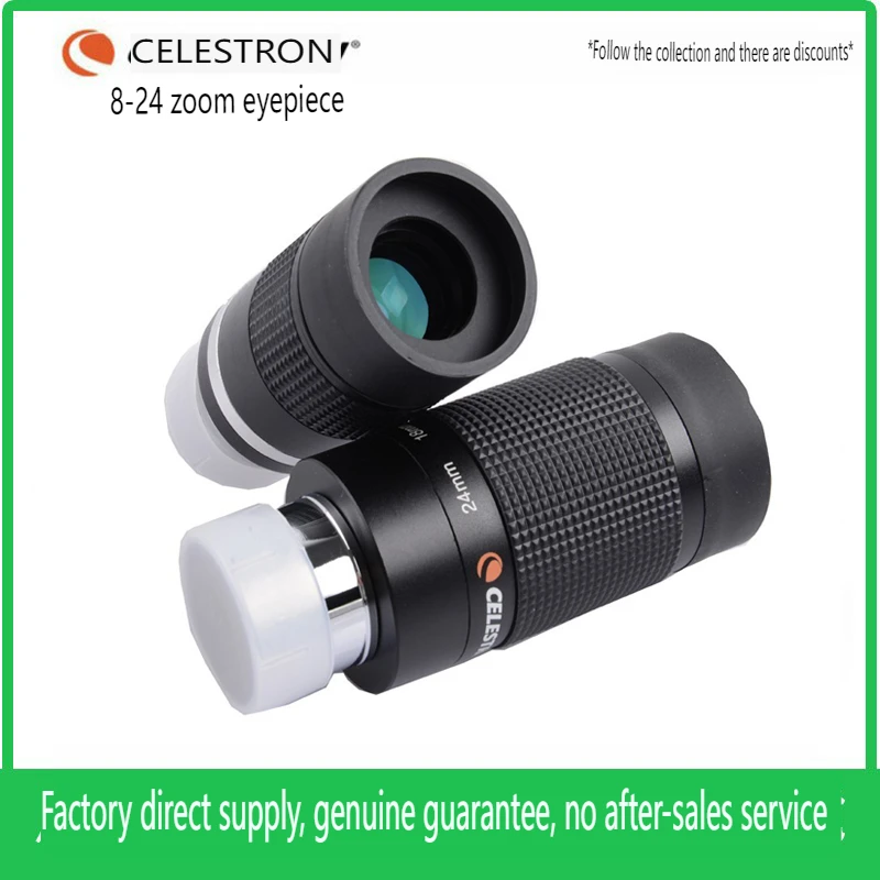 

Celestron 8-24mm Zoom Eyepiece 1.25-Inch Professional HD Astronomical Telescope Accessories for Stargazing And Sky Watching