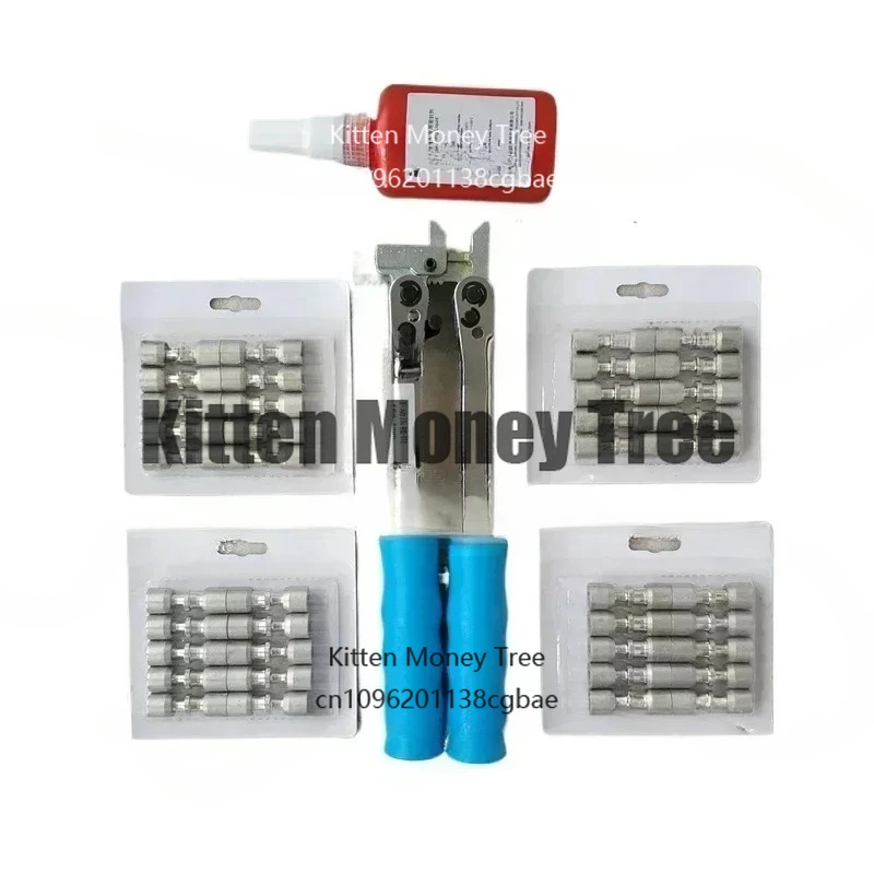 مجموعة أدوات إصلاح الثلاجة خالية من اللحام حلقة مركبة ختم السائل Frk الصحافة ذو طيات مع 50 قطعة 80 قطعة حلقة قفل