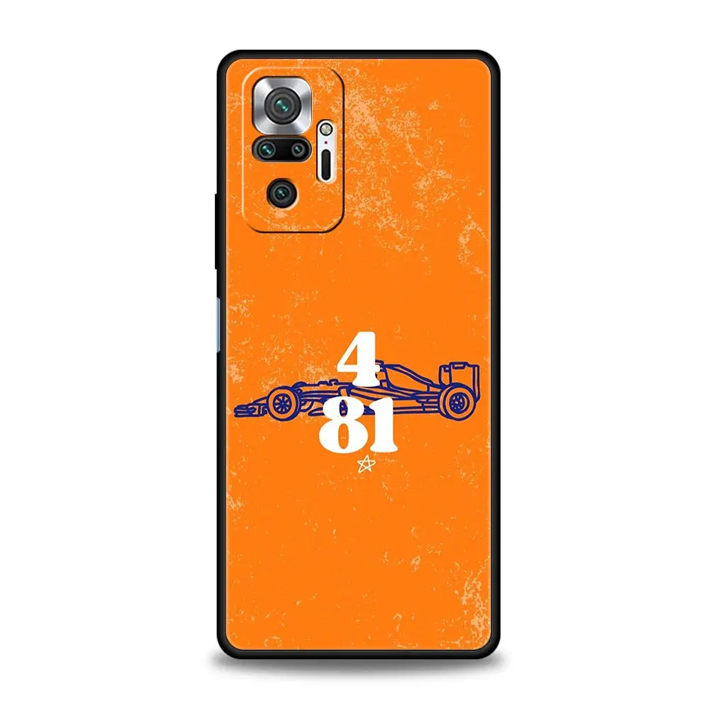 F1 Number 33 Phone Case For Xiaomi Redmi Note 14 13 5G 10 11 12 Pro Plus 4G 14C 13C 12C 10C Black Cover view 5