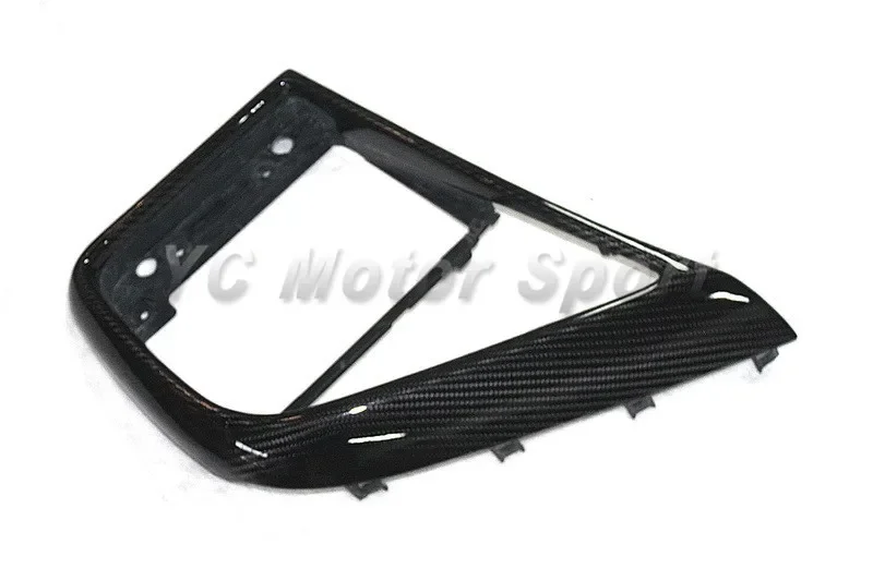 

Sale Dry Carbon Fiber Interior Trim Fit For 2008-2015 Audi R8 V8 V10 Coupe Spyder LHD Monitor & Air Con Vent Surround Cover Trim
