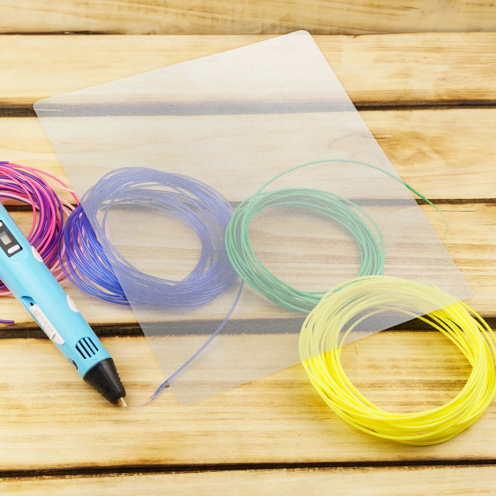 

10Pcs 3D Printing Pen Tracing Board Transparent Clear PVC DIY Drawing Mat Art Template 3D Pen Sketch Mat Craft Supplies