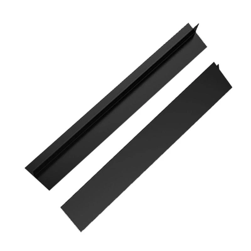 

2 шт. крышка зазоров для плиты Т-образная силиконовая полоска для защиты зазоров в плите, простота использования