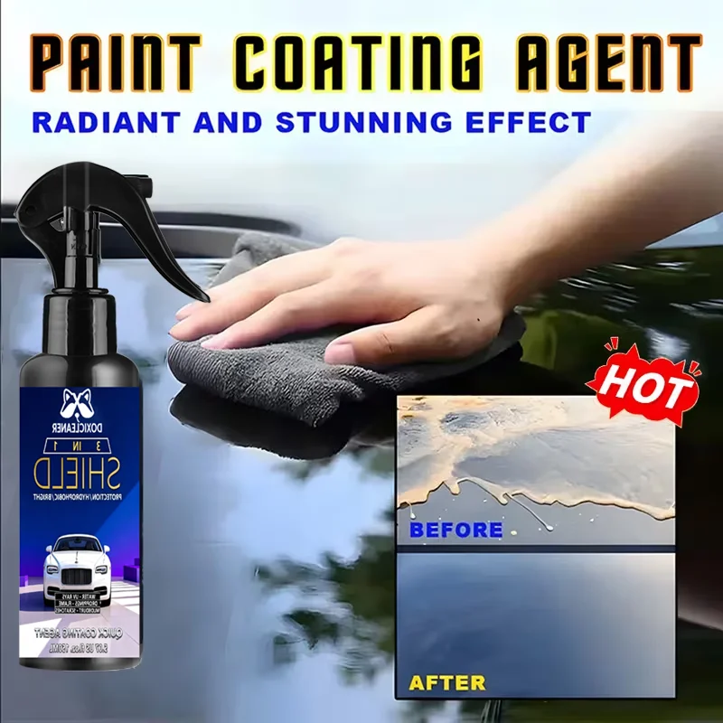 

Car Protection Coating Spray Multi-Purpose Coating Maintenance Agent Ceramic CarCoating Spray Plastic Parts Repair Agent