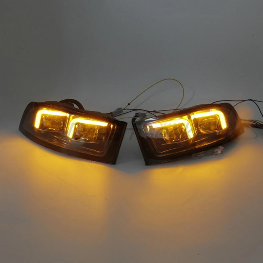 LED Daytime Running Light DRL for Lexus GX 470 J120 2003-2009 Fog Lamp Assembly W/ Dynamic Turn Signal Car Driving Light Blinker - Image 4