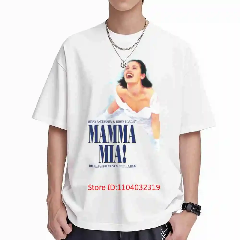 Mamma Mia Broadway Musical Short Sleeve Tee 100% Cotton T-Shirt