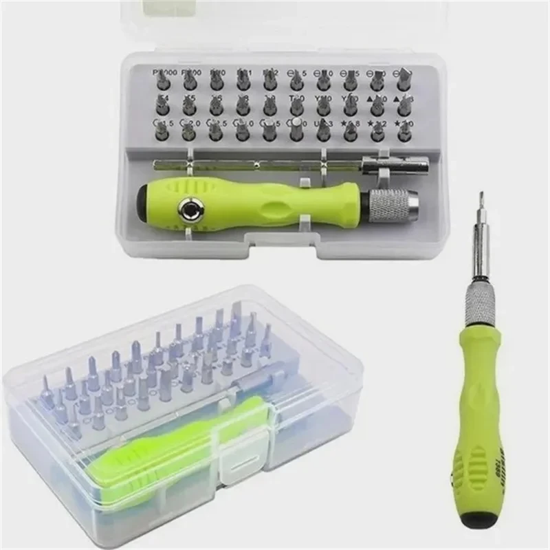 32 In 1 Multifunctional Screwdriver Combination Household Portable Cross Magnetic Precision Screwdriver Set Maintenance Tool