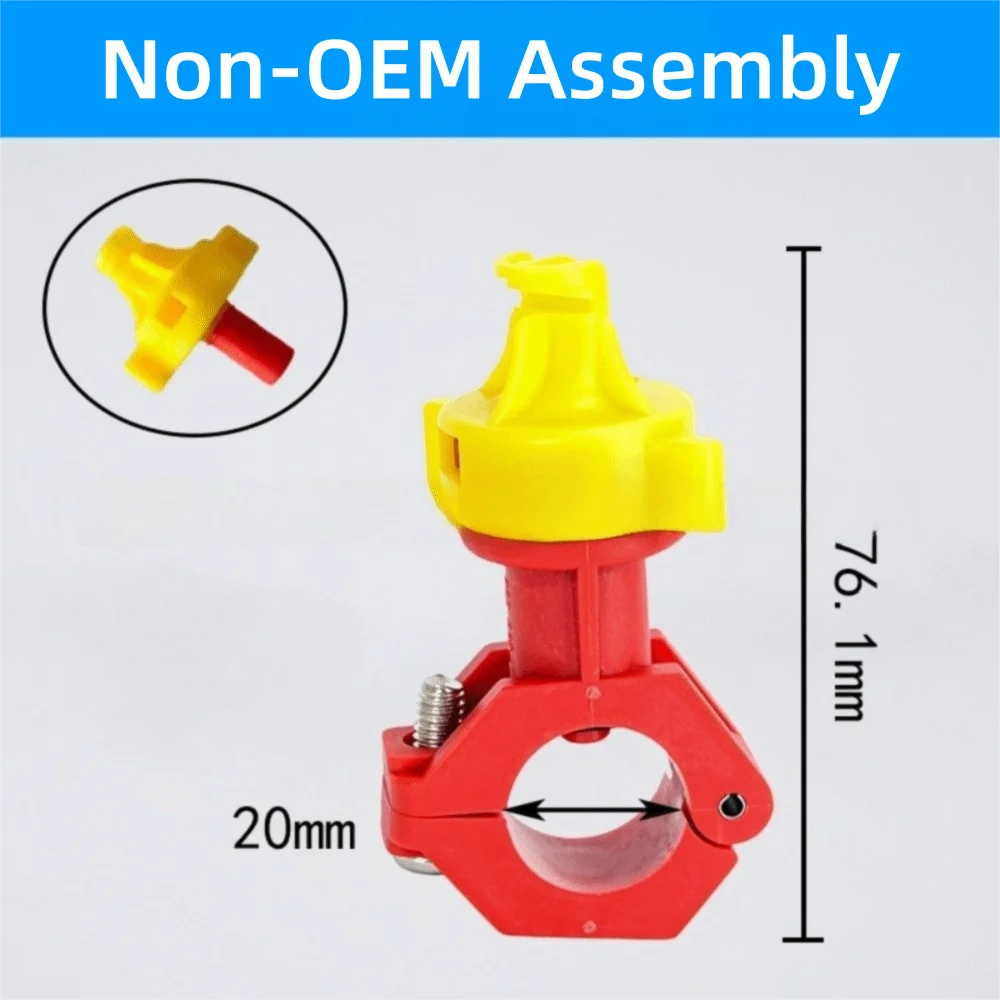 Double Steel Wheel Road Roller Water Spray Nozzle Plastic Durable Nozzle Assembly Roller Accessories for BOMAG Road Roller