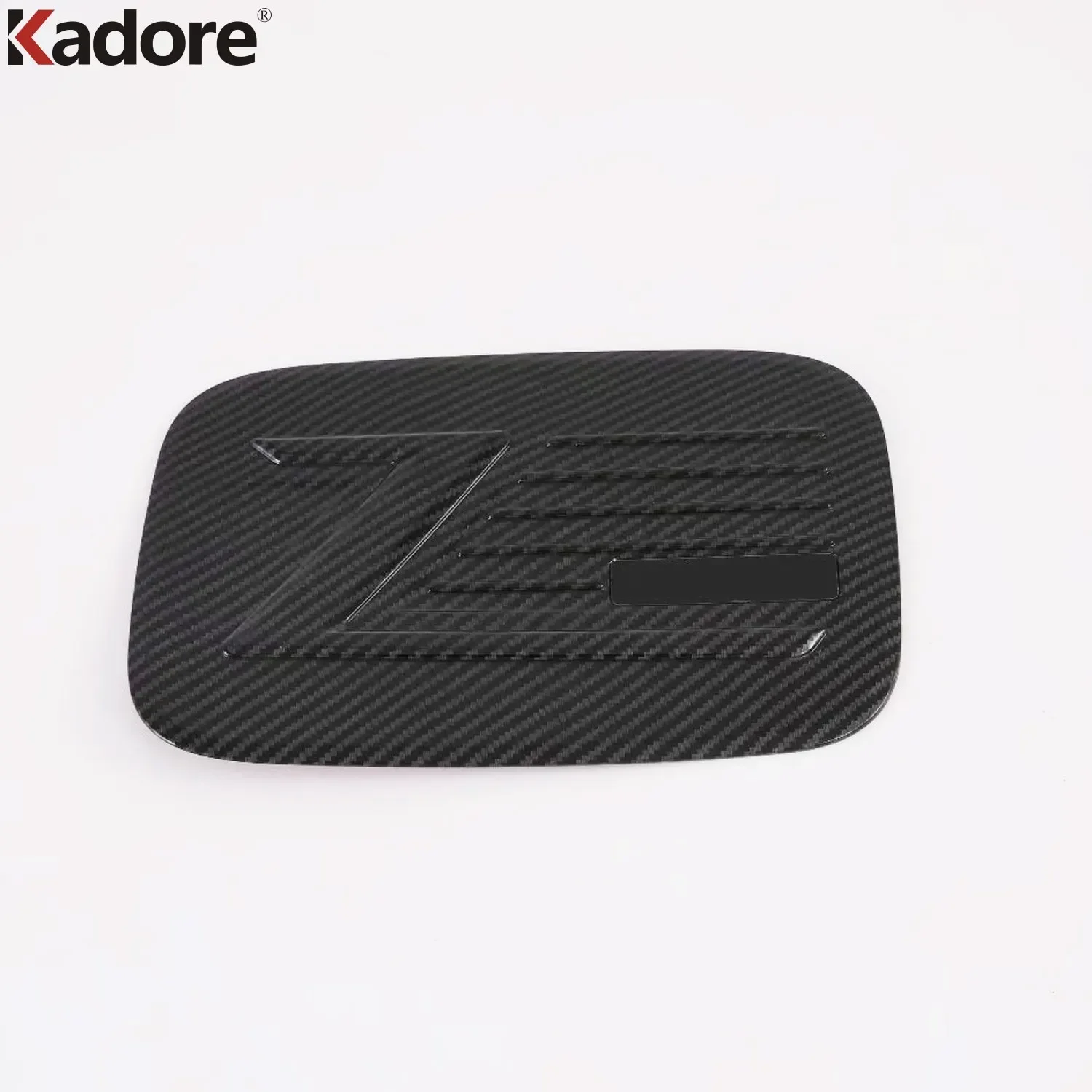 Carbon Fiber Gas Cap Fuel Tank Cover Trim Sticker Decoration Frame Accessories For KIA K7 Cadenza 2019 2020 2021 2022