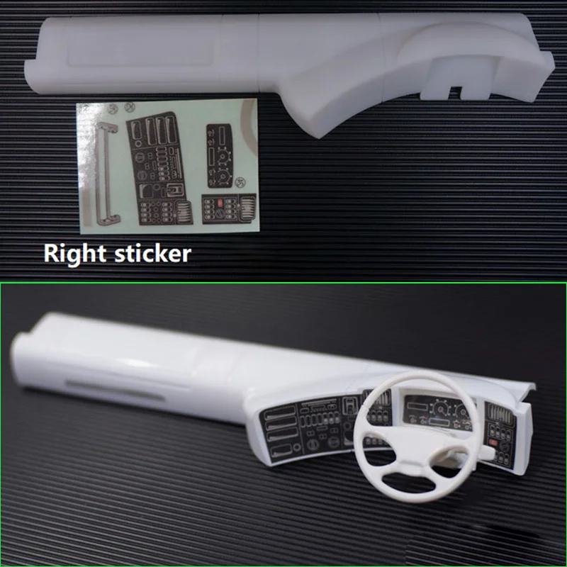 

1:14th Scale Plastic R620 Interior Right Peptide Center Console for Tamiya RC Truck SCANIA R730 R620 56323 R470