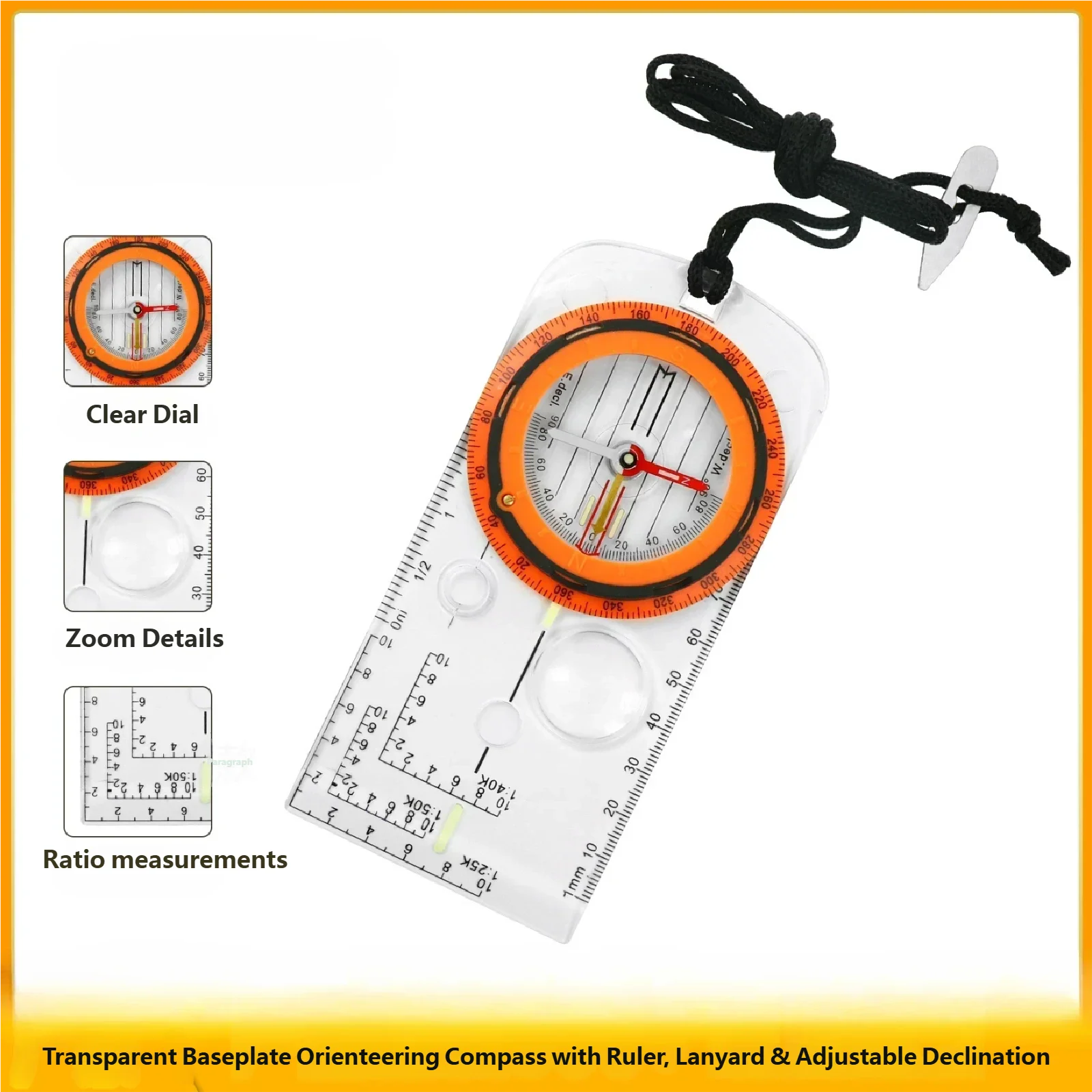 Açık hava bisiklet sürüşü, kam - Map Compass Orienteering incelemesi ve fiyatı