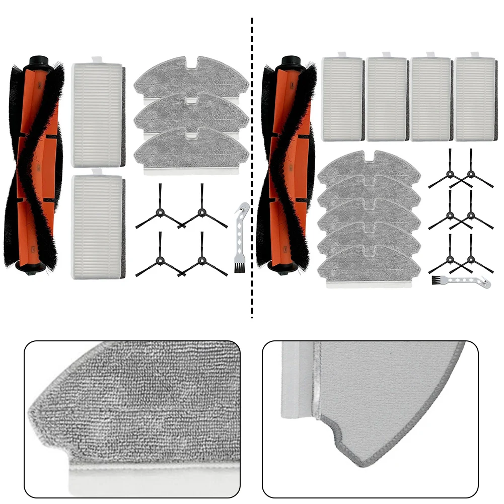 

Основная боковая щетка, фильтр, комплект ткани для швабры для ROPO Slim/для пылесоса Kewbily DL30 Pro, аксессуары для глубокой уборки пола