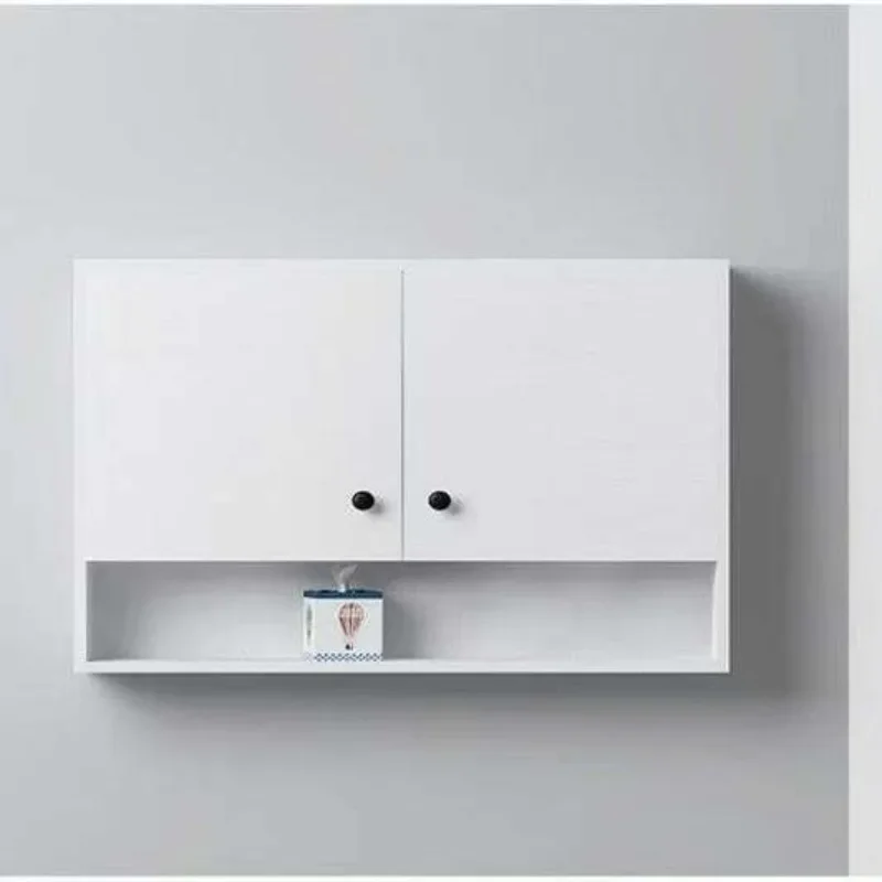 Bathroom Balcony Wall Cabinet Above Washing Machine Bathroom Wash Table Waterproof Wall Waletl Wall Locker