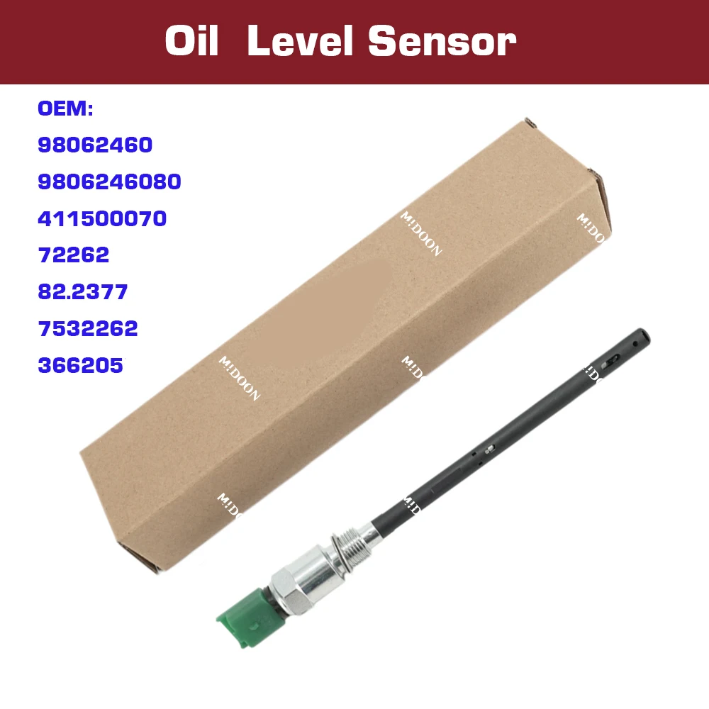 

Engine Oil Level Sensor for Peugeot 207 308 Citroen C3 C4 C5 98062460 7532262 366205
