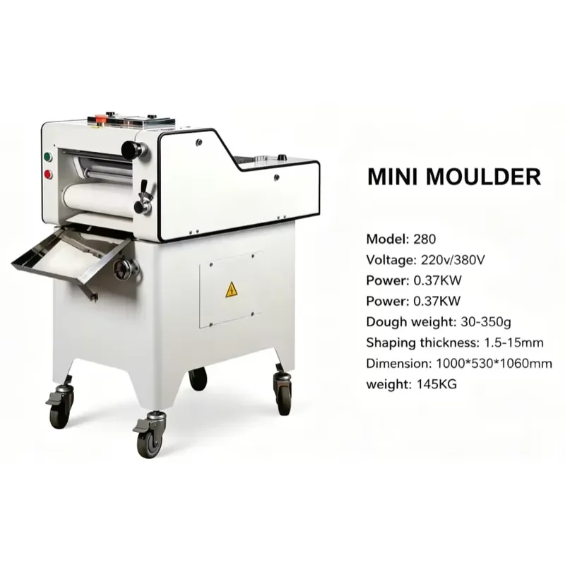 Mini French Bread Maker Automatic Home Baking Machine Compact Dough Kneader for Fresh Loaves Baguettes Easy Use Kitchen