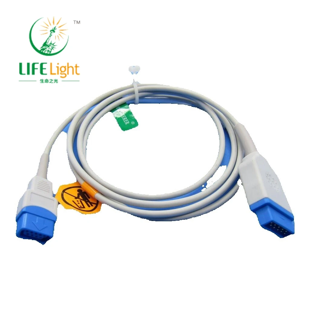 

Compatible with G*E-OHMEDA B30/B40 ex TS-F-DSPO2 Sensor Adapter/Extension Cable SPO2 Probe Trunk Wire