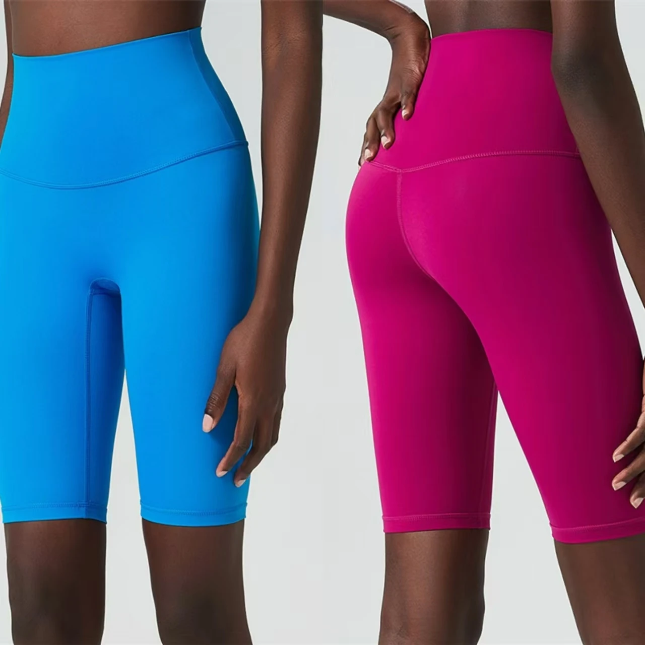 

2024 Yoga Shorts Women High Waist Sports Shorts for Woman Cycling Jogging Fitness Leggings Push Up Gym Tights Female Sportwear