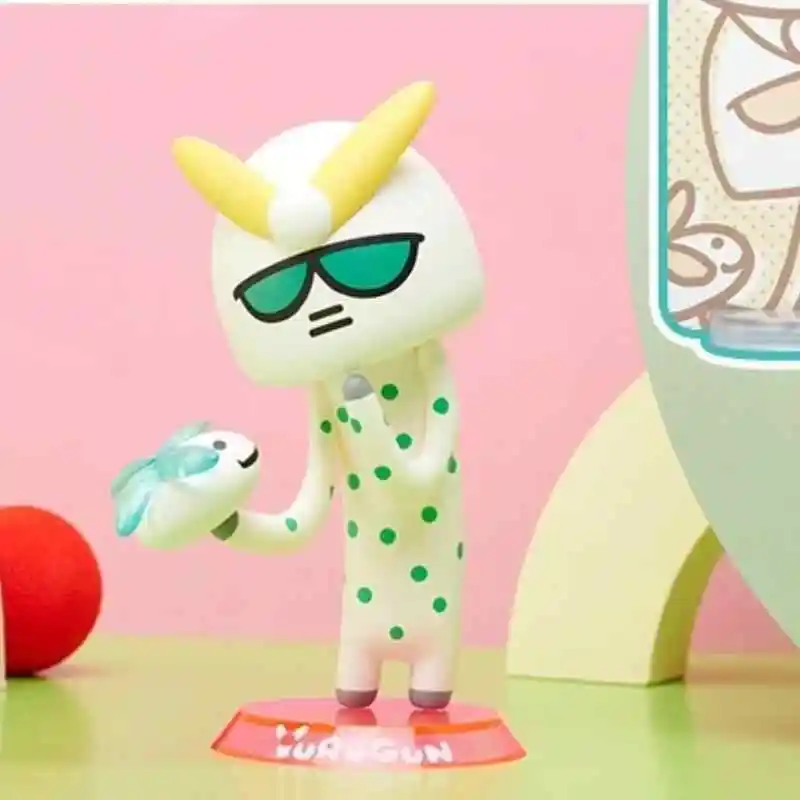 Bandai Namco YuruGun Gundam Scatola cieca astratta Unicorno Q Carino QMSV Modello da gioco alla moda Giocattolo da collezione