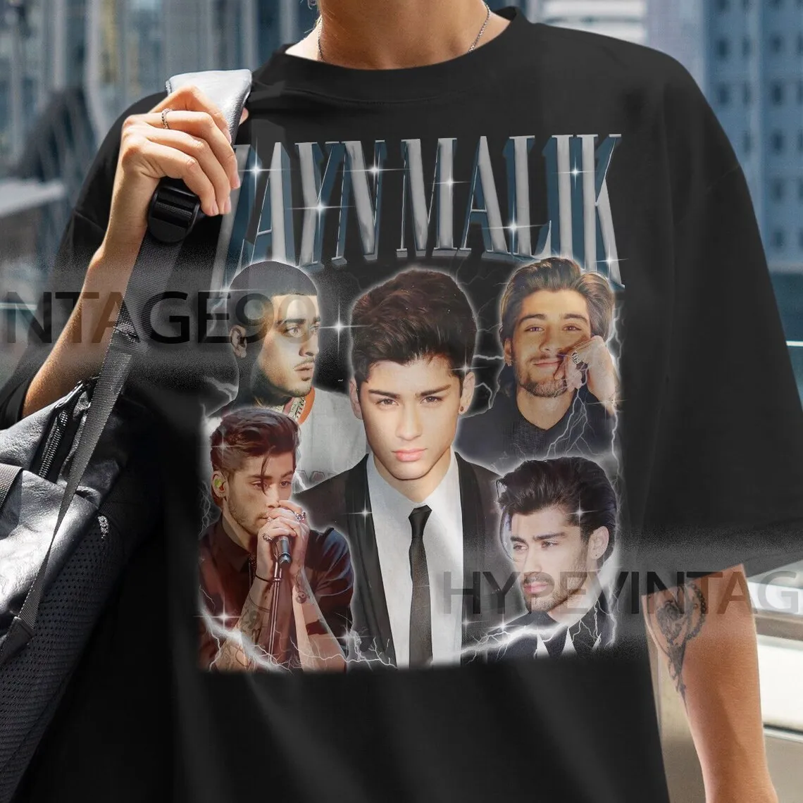 Singer ZAYN MALIK Vintage Shirt Zayn Malik Homage Actor Zayn Malik Actor Retro Zayn Malik Vintage Retro 90s Zayn Malik Gift