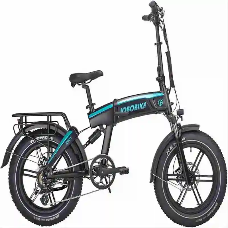

Fat Tire Ebik Folding Electric Bike with Torque Sensor, Pedelec Citybike with Samsung 14Ah Lithium-Ion Battery (Eddy)