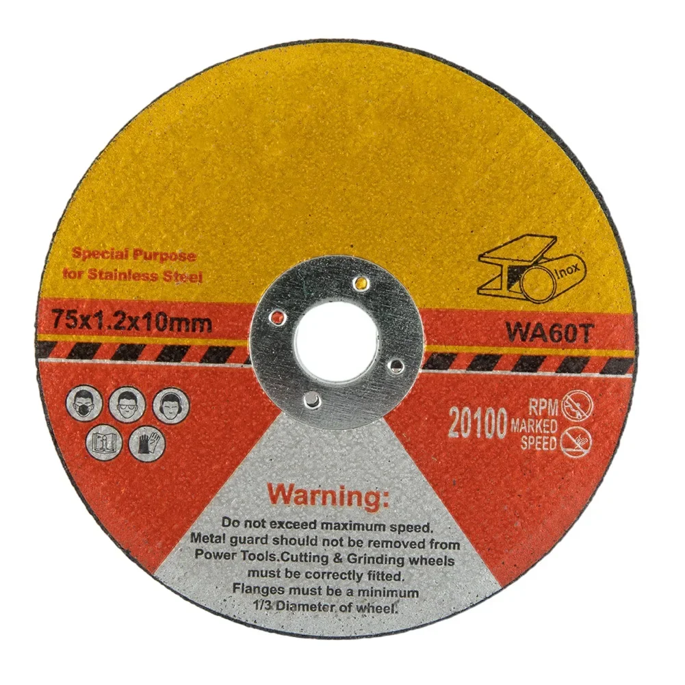 Practical Grinder Attachment 3 Inch Cutting Disc For Angle Grinder Grinder Attachment Tools High Cutting Efficient