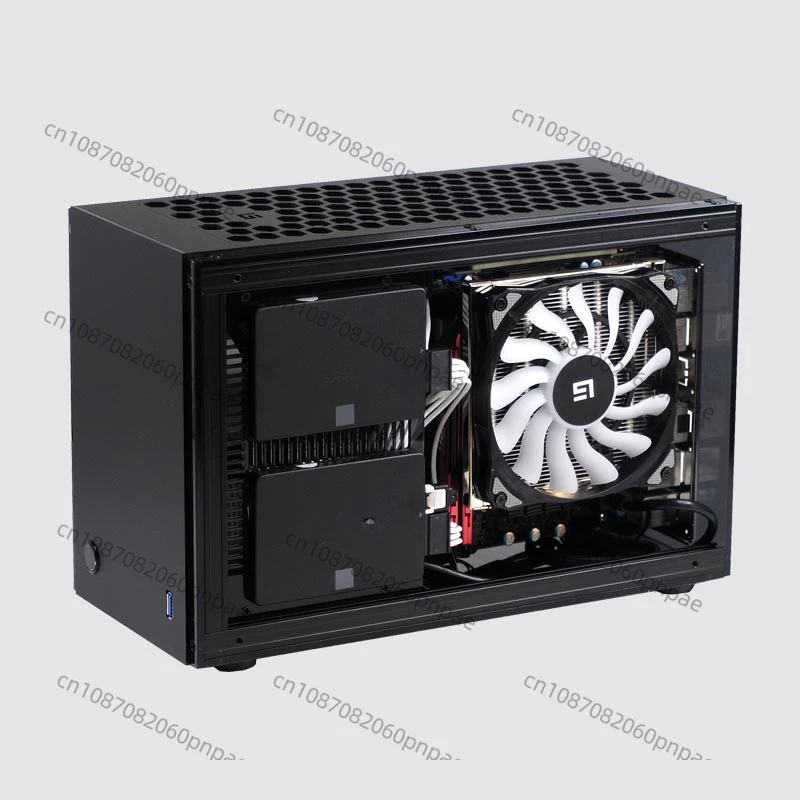 Upgrade the three-slot version A4 sfx new PC mini itx transparent chassis