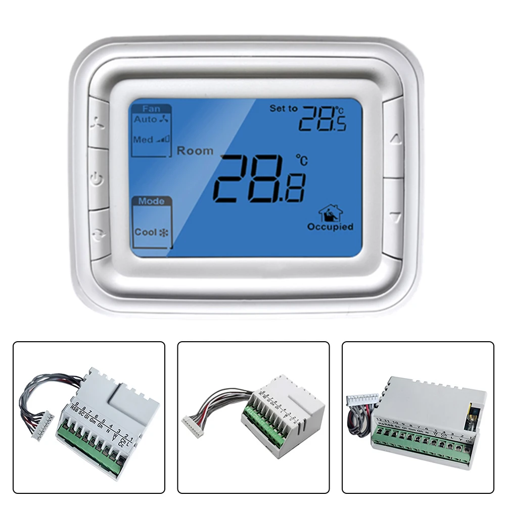 1pc LCD Display Room Thermostat Temperature Controller Thermoregulator 118x86x14mm Measurement Analysis Instruments