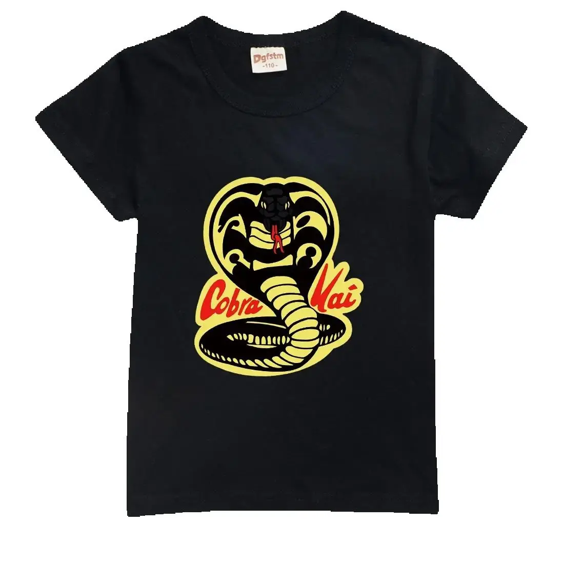 Cool Cobra Kai Graphic Karate Print Film Men T Shirt Women Tee Boys Top Children Parent Child Cotton short sleeves kids Tshirt
