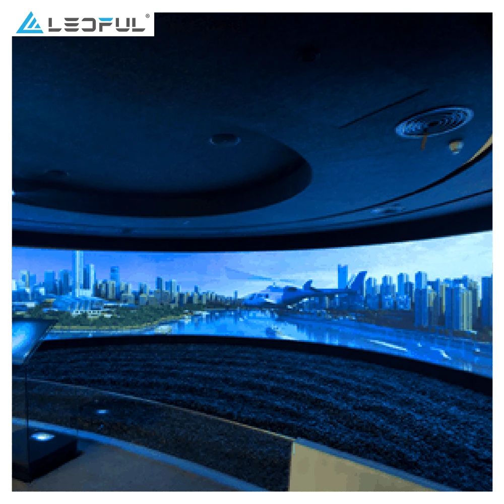 Tela LED grande interna colorida Uhd P1.2 P1.5 P1.6 P1.8 P3 P2.5 P4 P5 Parede de vídeo com display LED