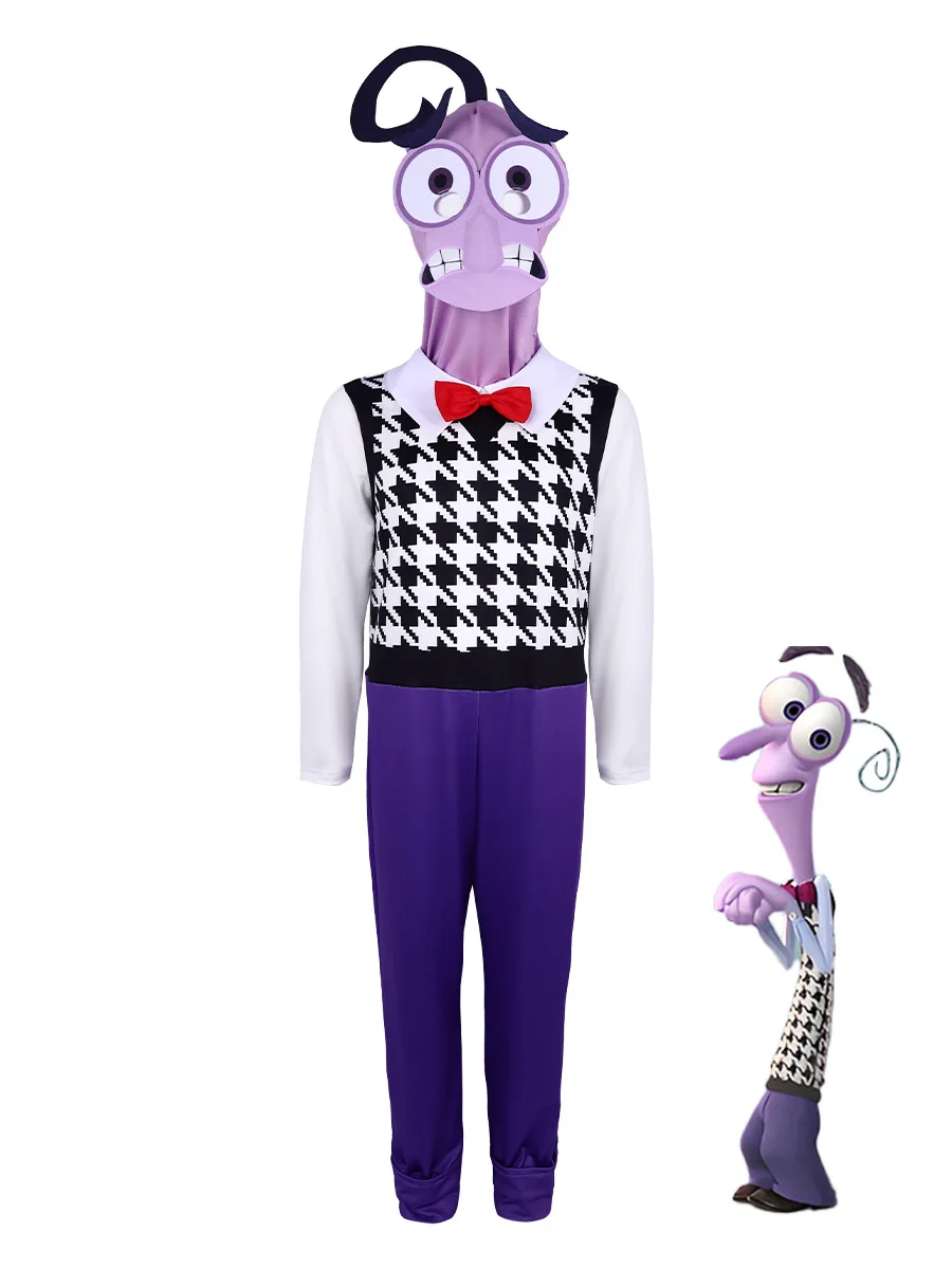 Inside Out2 music awkward and focal cosplay cosplay costume Halloween stage performance costume mind agent team