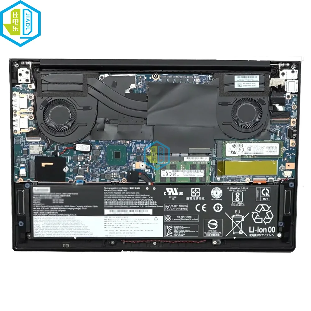 Kit Ventola Di Raffreddamento Per Lenovo ThinkPad X1 Extreme Gen3 – CPU+GPU Con Dissipatore, 5V DC, Per P1 Gen3