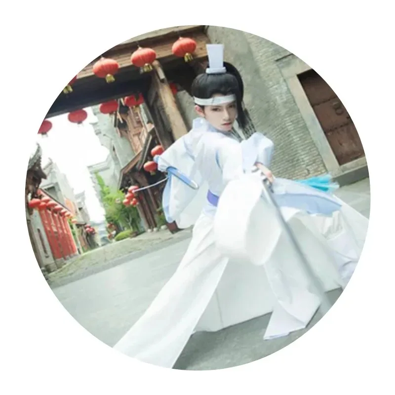 مو داو زو شي لان وانغ جي تأثيري غراند ماستر من زراعة الشيطاني لان زان الملابس الصينية القديمة زي هانفو هالوين