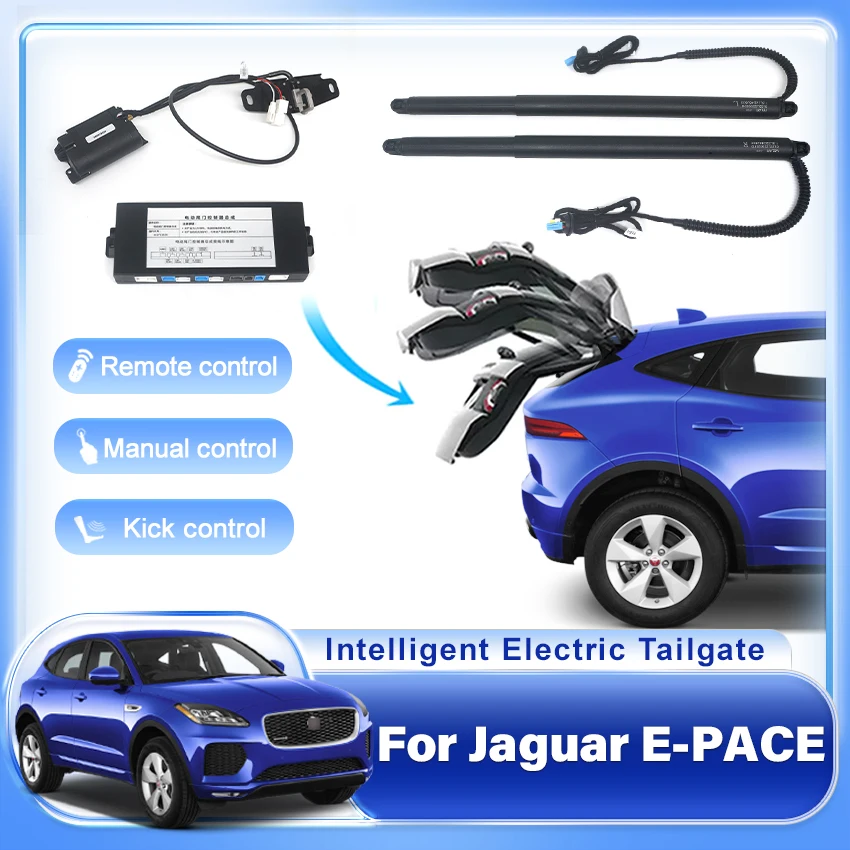 Electric Tailgate Lift For Jaguar E-PACE 2018-2024 Automatic Trunk Opening Car Elevator Drive Upper Suction Waterproof