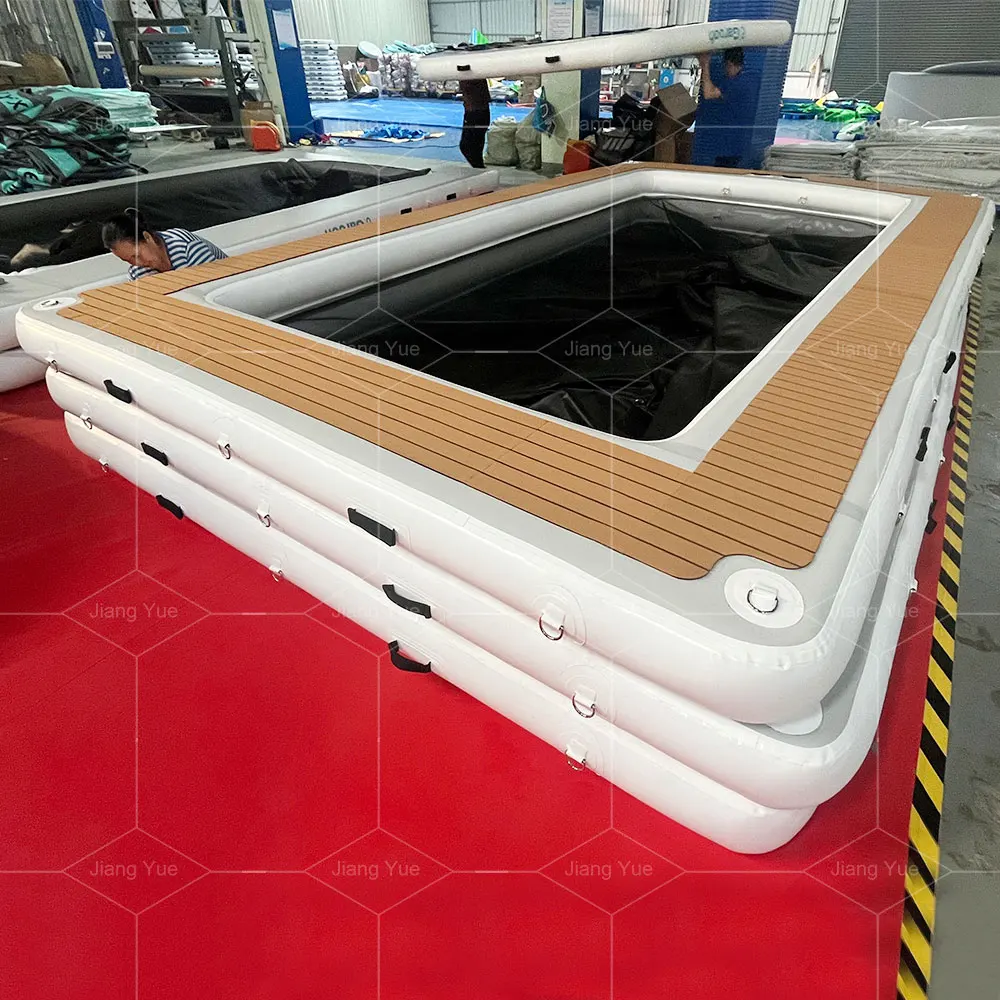 

New Inflatable Swimming Pool Yacht Pool Outdoor Floating Ocean Sea Jellyfish Swimming Pool With Net