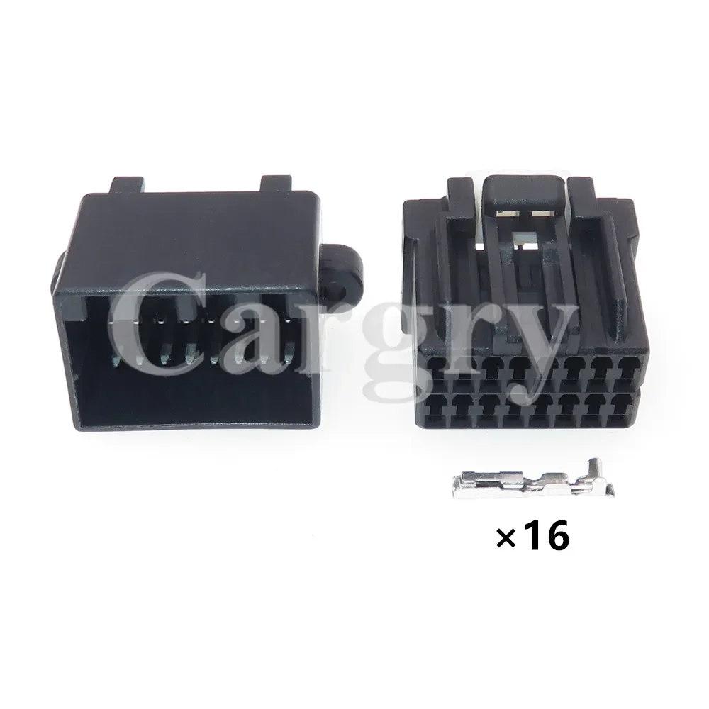 1 Set 16P 175966-2 Automobile Wire Harness Unsealed Socket For Honda AC Assembly Auto Modification Connector Accessories