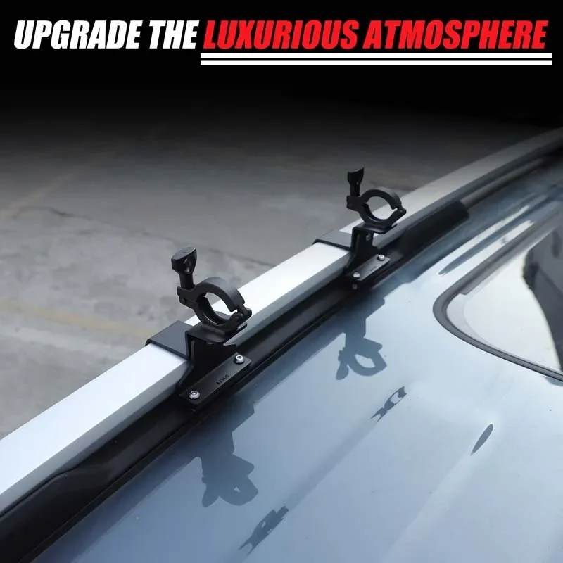 

Carbon Steel Black Car Roof Rack Engineering Shovel Bracket For Changan Dark Blue G318 2024-2025 Car Accessories