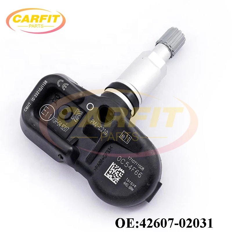 New OEM 42607-02031 PMV-C210 4260702031 TPMS Tire Pressure Sensor For Toyota Avensis Auris RAV4 Yaris Lexus GS450h Auto Parts