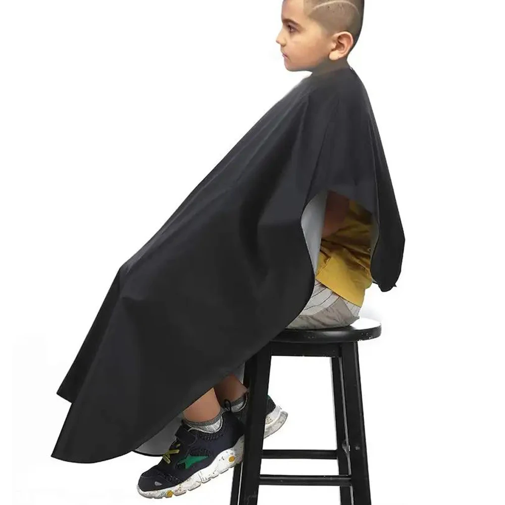 Wholesale Salon Barber Apron Waterproof Cloth Hair Cutting Gown Children's Cape Hairdressing Hairdresser Salon Customer Cape