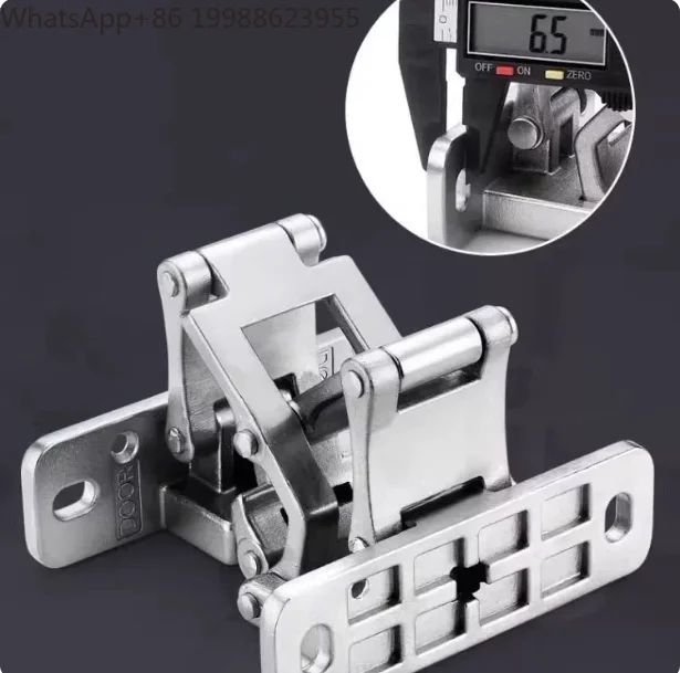 1 thick stainless steel dry hanging stone door hinge heavy-duty concealed fire hydrant box pipe well door hinge