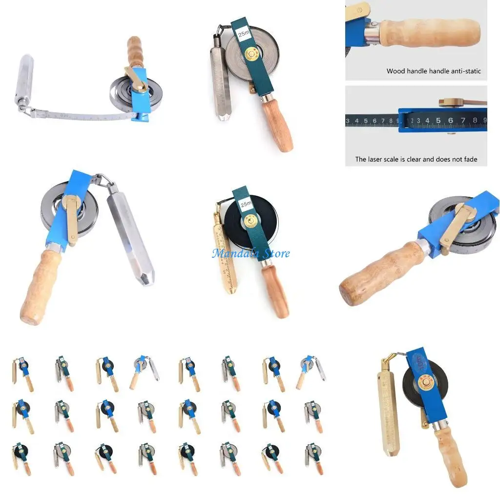 

U2JC Oil Gauging Tape Ruler Explosion-Proof Stainless Steel With Brass Plumb Bob