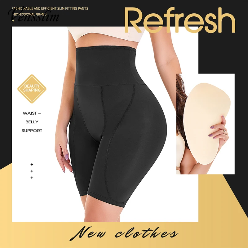 Vensslim Butt Lifter Shapewear Body Shaper Shorts Women Paded Panties Tummy Control Panties Hip Enhancer Waist Trainer Underwear