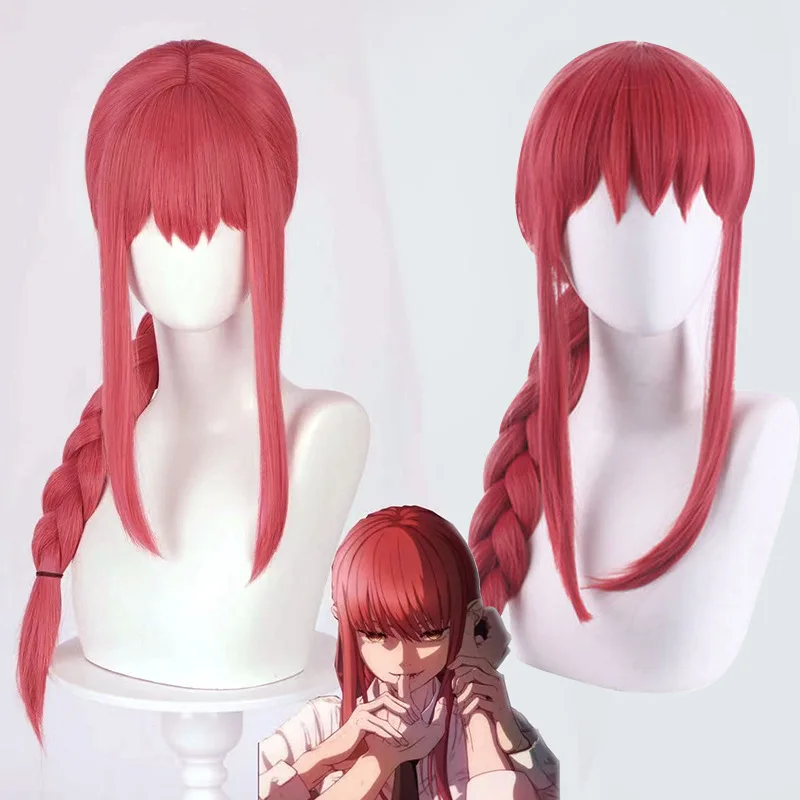 

Synthetic Long Braided Cosplay Wig Inspired By Ma-Chi-Ma Demon Hunter Style Costume Hair for Anime Party Halloween