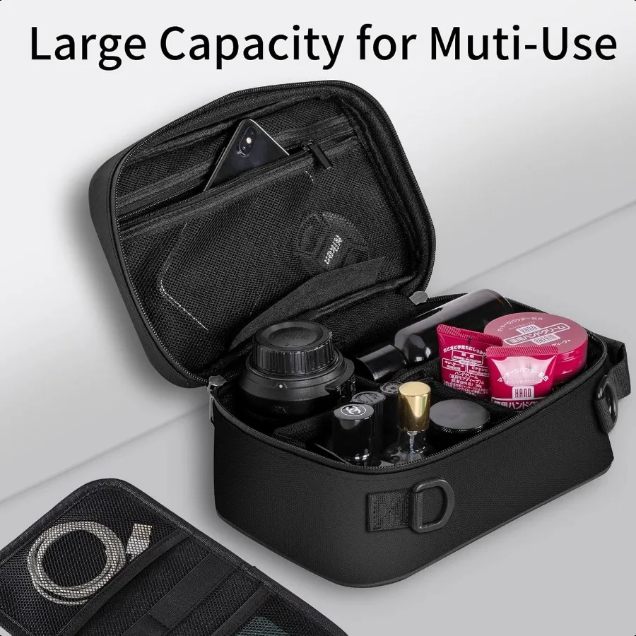 IDEATECH Smell Proof Bag Stash Box Odor Proof Smell Proof Containers with Lock Odorl Travel Storage Bag Home Organizer Case Loc