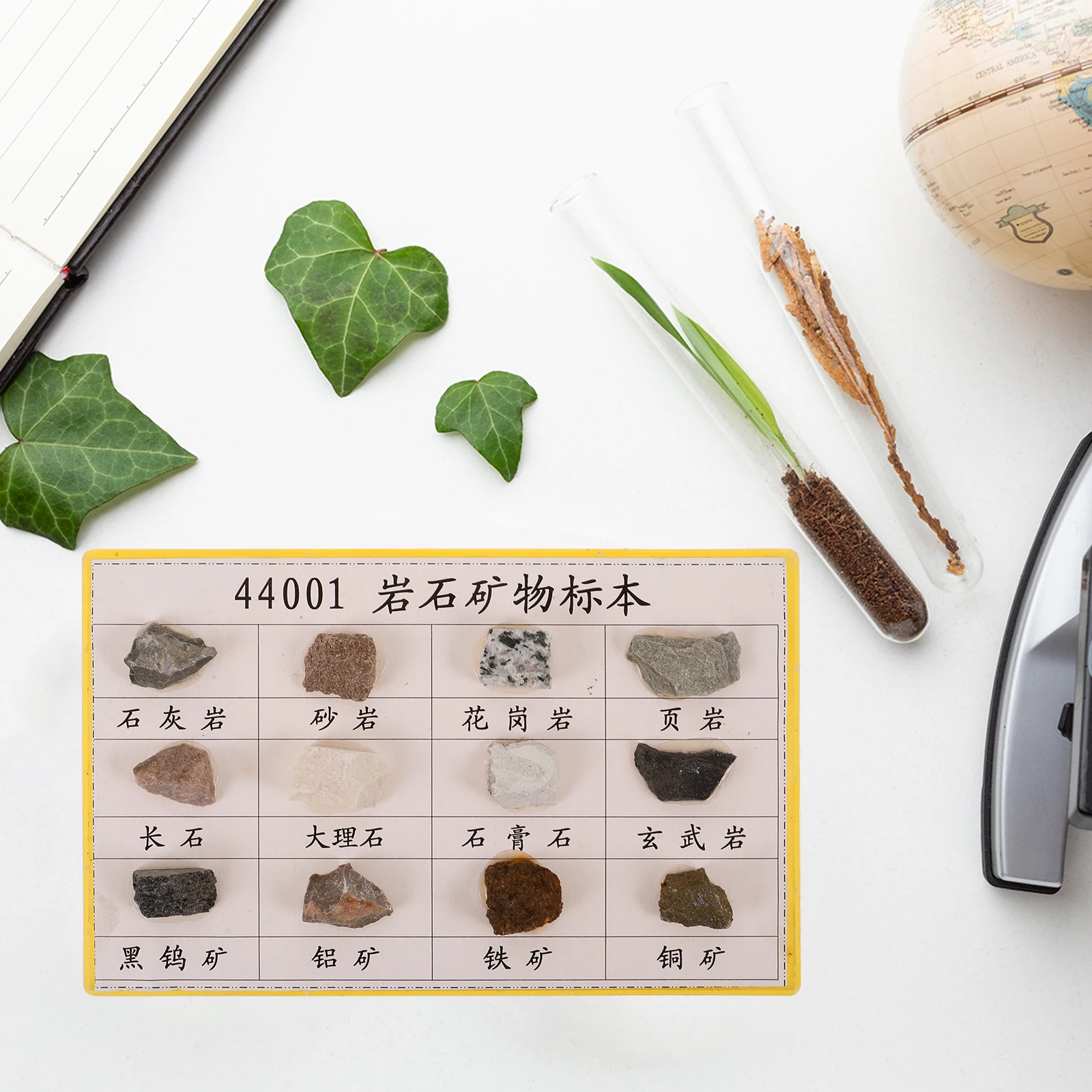 

12 Pcs Mineral Rock Specimens and Collection Minerals Rocks Stone Collecting for Display