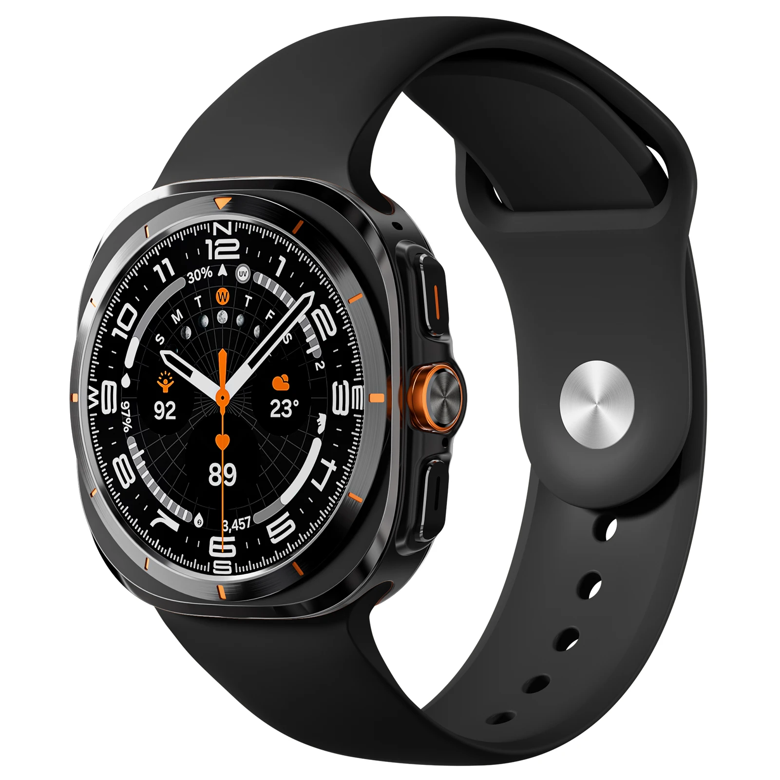 Silicone Strap for Samsung Galaxy Watch Ultra Strap 47mm Replacement Belt Sport for Samsung Galaxy Watch 7 Ultra 47 Mm