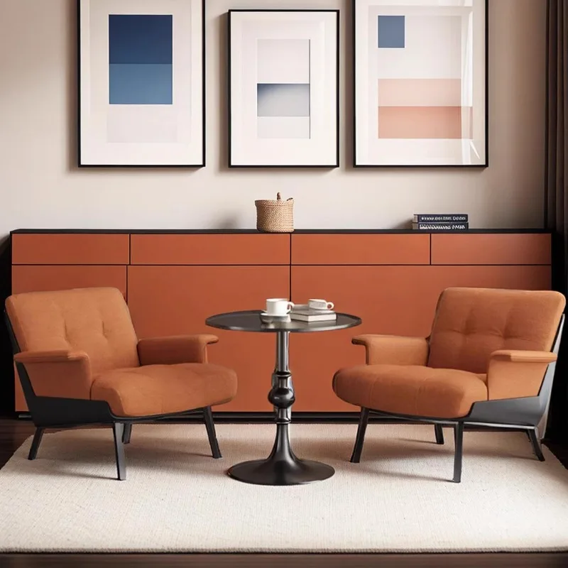 Cafe single lounge sofa hotel lobby reception lounge area office negotiation chair